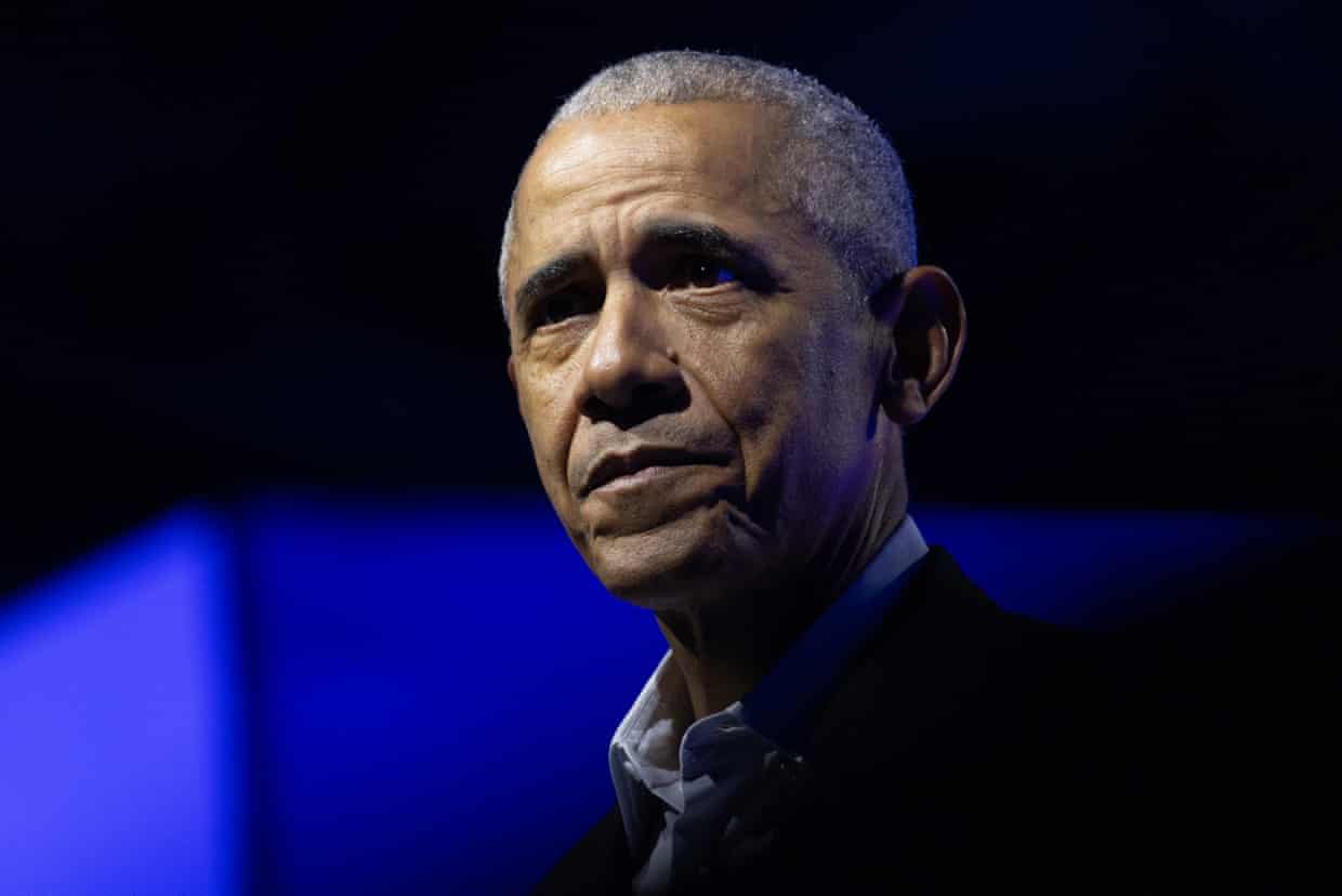Former president Barack Obama