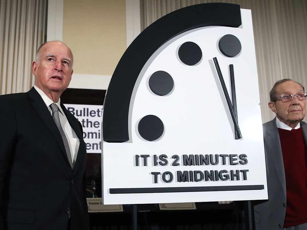 Doomsday Clock Stays At Two Minutes To Midnight As Crisis Now New