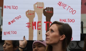 A #MeToo march in Hollywood, California.