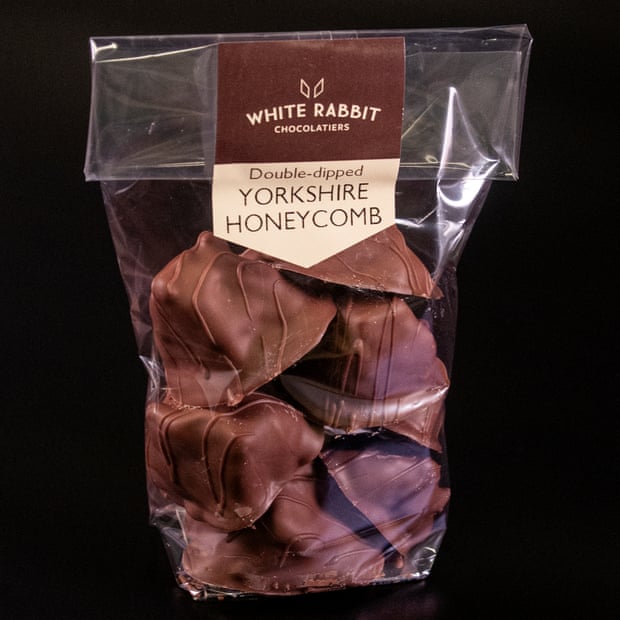 Yorkshire Honeycomb Rocks by White Rabbit Chocolatiers
