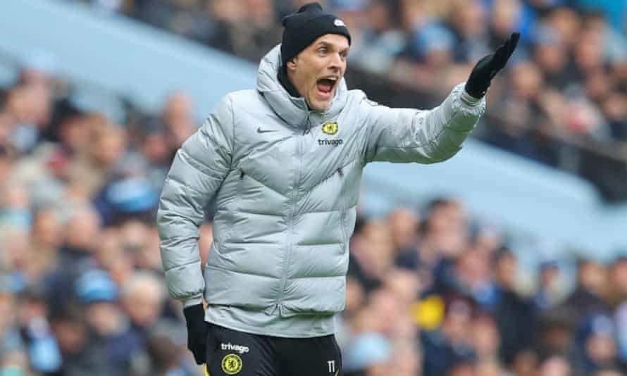 Thomas Tuchel cuts a frustrated figure as Chelsea fail to seriously trouble Manchester City