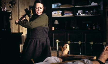 Kathy Bates in the 1990 film adaptation of Misery.