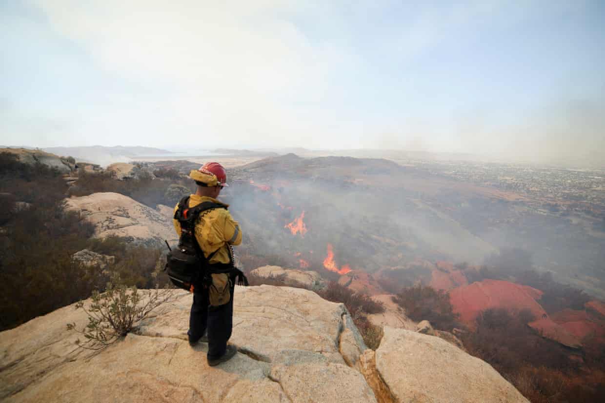 California’s week of heat and wildfires foretell a punishing autumn (theguardian.com)