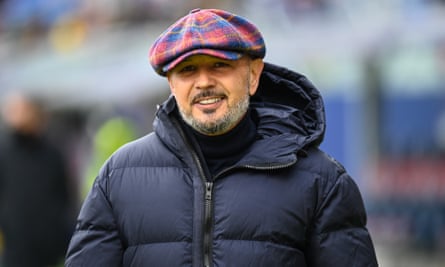 Mihajlovic in March during his tenure in Bologna.