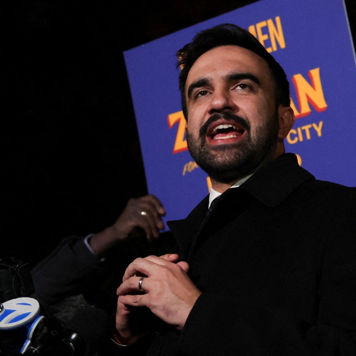 Trump threatens to cut funds if 'communist' Mamdani wins mayoral election | Donald Trump | The Guardian