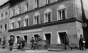 An undated file picture shows the family home of Adolf Hitler in Braunau am Inn, Austria.