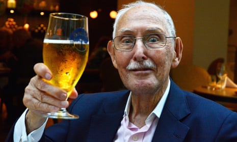 Cheers: pensioners lead healthier lives than those still in work.
