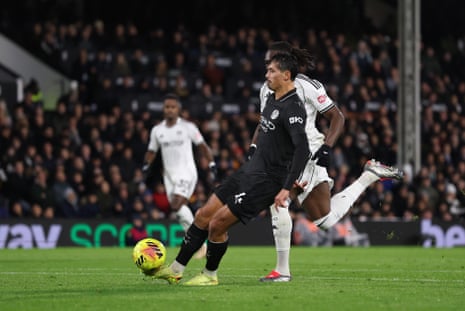 Tijjani Reijnders makes it two for Man City.