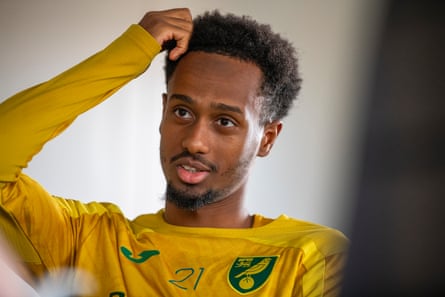 Ali Ahmed puts his hand on his head