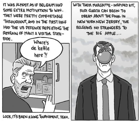 David Squires on the World Cup last 16, panel 7