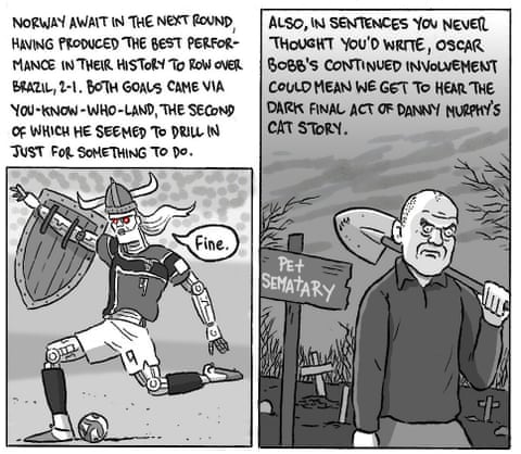 David Squires on the World Cup last 16, panel 4
