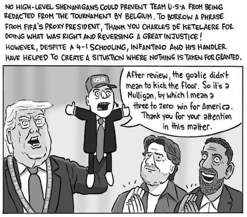 David Squires on the World Cup last 16, panel 6