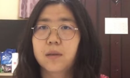 Zhang Zhan, who was detained in China over her reporting in Wuhan
