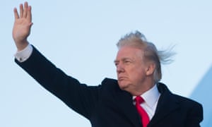 Donald Trump waves from Air Force One before departure from Joint Base Andrews in Maryland on Friday as he travels to Mar a Lago in West Palm Beach, Florida, for the weekend. 3000.jpg?w=300&q=55&auto=format&usm=12&f