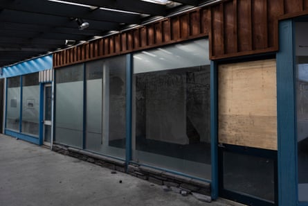 Empty stores in Ohākune, New Zealand. Tuesday 25 November 2025. Becki Moss for the Guardian.