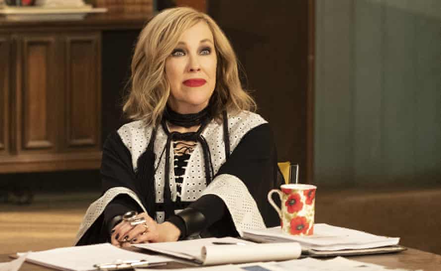 Catherine O’Hara as Moira Rose in Schitt’s Creek