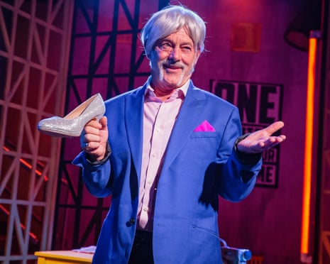 Cheekily entertaining … Keith Allen as Malcolm Stone in Rehab: The Musical.