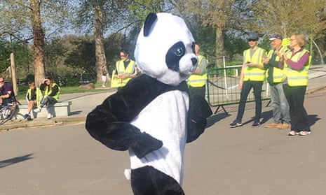 I ran a marathon dressed as a hot dog and set a world record