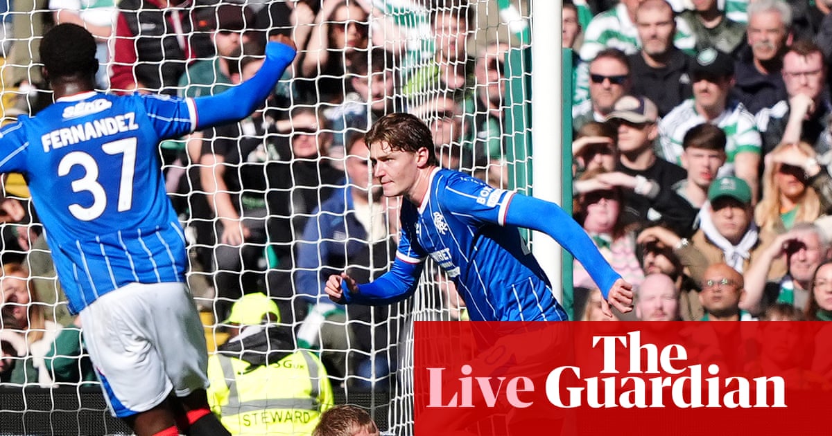 Celtic 0-1 Rangers: Scottish Premiership – as it happened