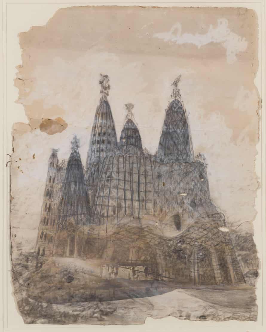 Back to Barcelona: where to eat, drink and sleep | Travel 10 Antoni Gaudí’s drawing of the exterior view of Colònia Güell: National Art Museum of Catalonia
