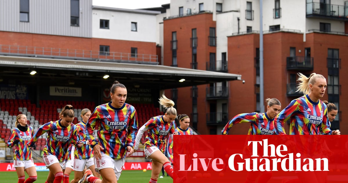 Tottenham v Arsenal: Women’s Super League – live