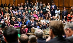 PMQs at the House of Commons in London<br>Britain's Prime Minister Keir Starmer speaks during Prime Minister's Questions at the House of Commons in London, Britain, July 24, 2024. UK Parliament/Handout THIS IMAGE HAS BEEN SUPPLIED BY A THIRD PARTY. MANDATORY CREDIT. IMAGE MUST NOT BE ALTERED.