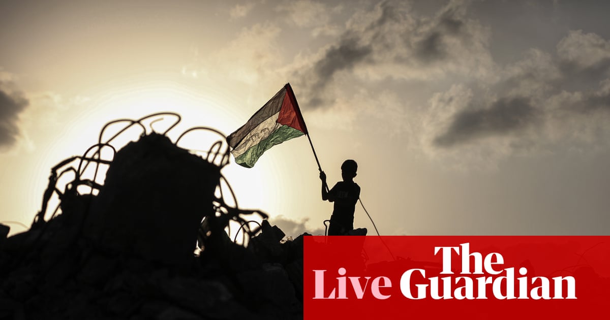 Trump to address UN general assembly as Israeli attacks on Gaza City continue Middle East crisis live