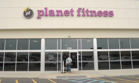 A Planet Fitness gym in the Carle Place neighborhood in Nassau County, Long Island, New York.
