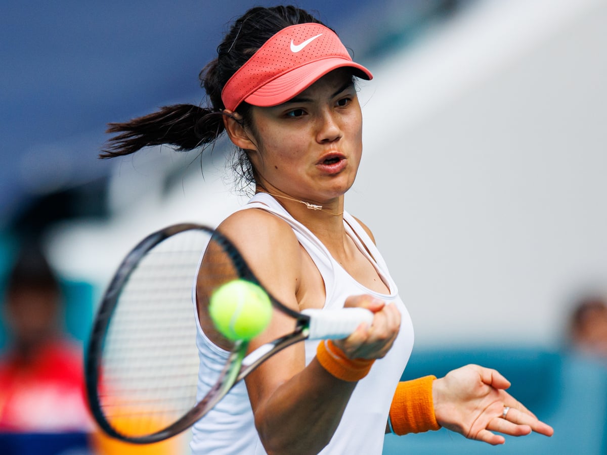Emma Raducanu hits out at 'unfair' criticism of sponsorship deals | Emma Raducanu | The Guardian