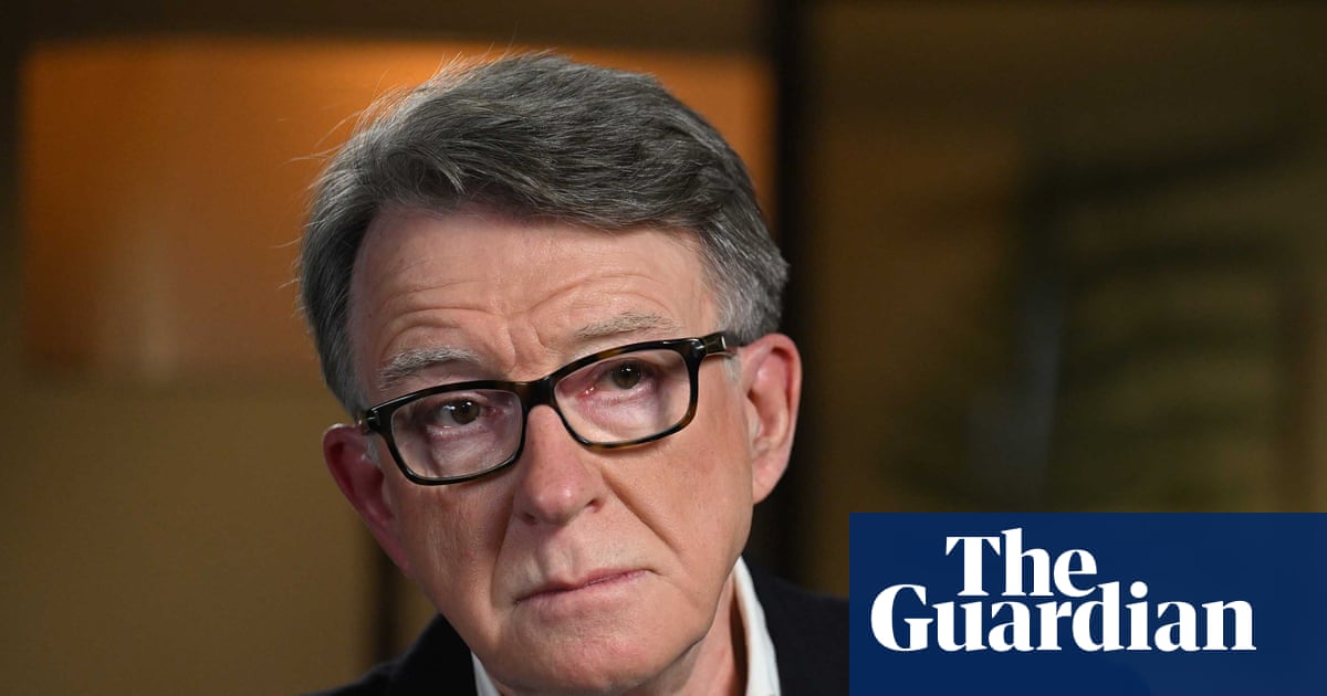 Peter Mandelson declines to apologise for association with Jeffrey Epstein