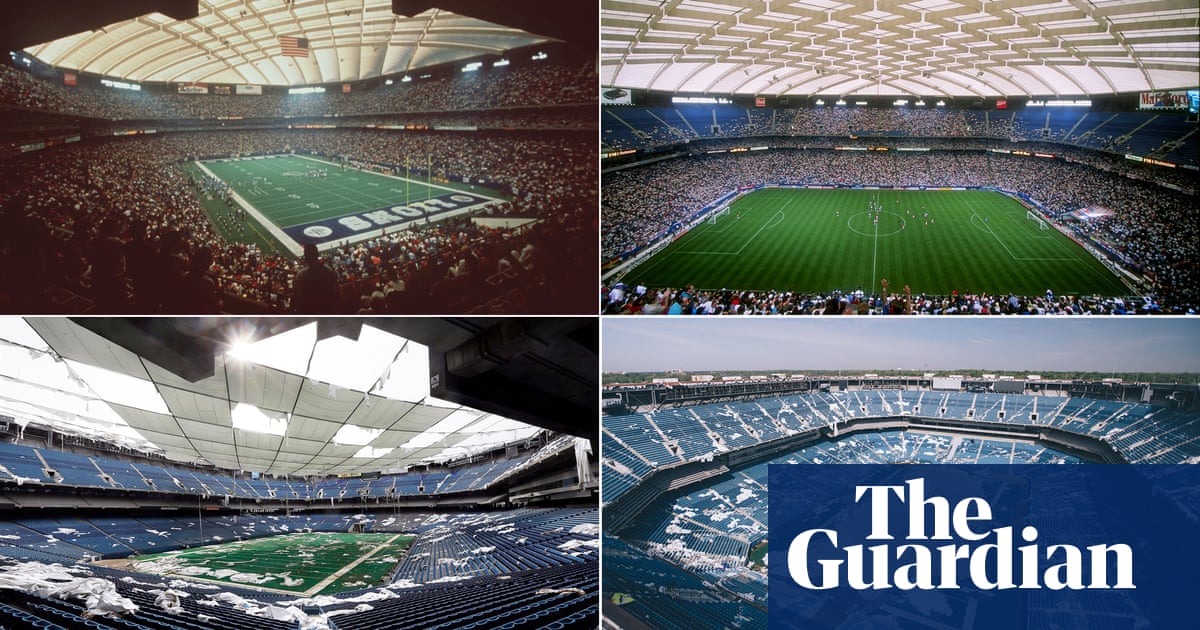 The Pontiac Silverdome From Dream Arena To Symbol Of American Decay Sport The Guardian