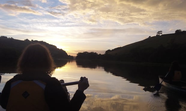 Mindful Canoeing on the River Dart