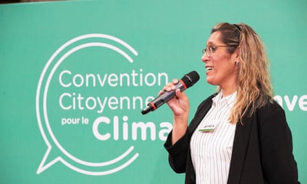 Angela Brito, one of 150 people randomly selected to take part in the French citizens’ assembly on climate