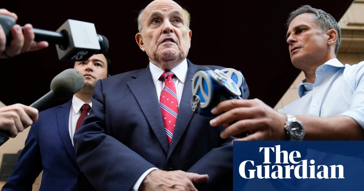 Rudy Giuliani pleads not guilty to Georgia election racketeering charges