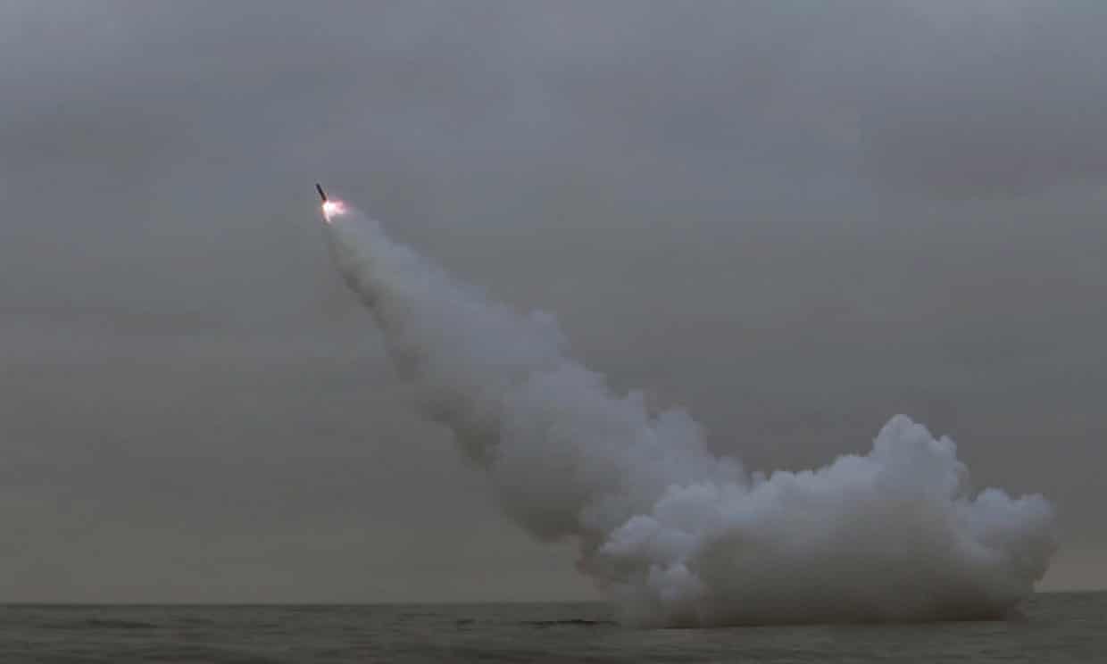 North Korea fires cruise missiles as US-South Korean military drills begin (theguardian.com)