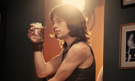 Bottoms up … Jagger as Turner.