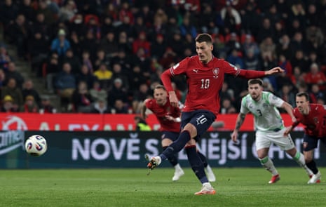 Patrick Schick scores for Czechia
