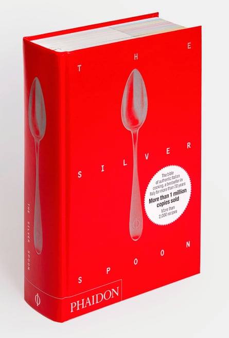 a thick red hardcover book