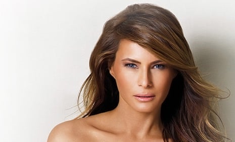 A photograph of Melania Trump from her personal and professional website, which was reported to have disappeared on Wednesday. 