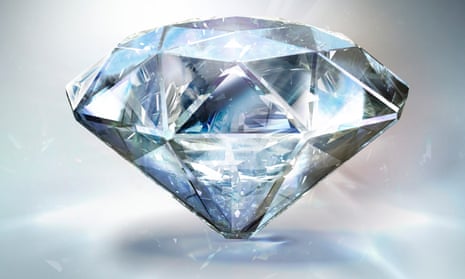 A natural diamond