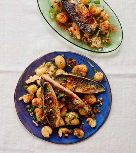 Thomasina Miers’ recipe for chargrilled mackerel with a lemony new ...