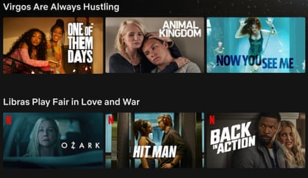 Netflix’s astrology hub