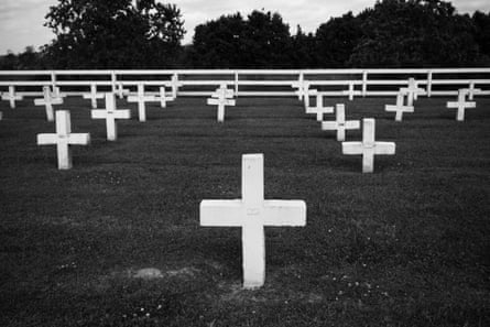 crosses in the ground