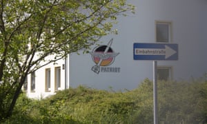 A former army base in Manching, used a a transit centre for asylum seekers