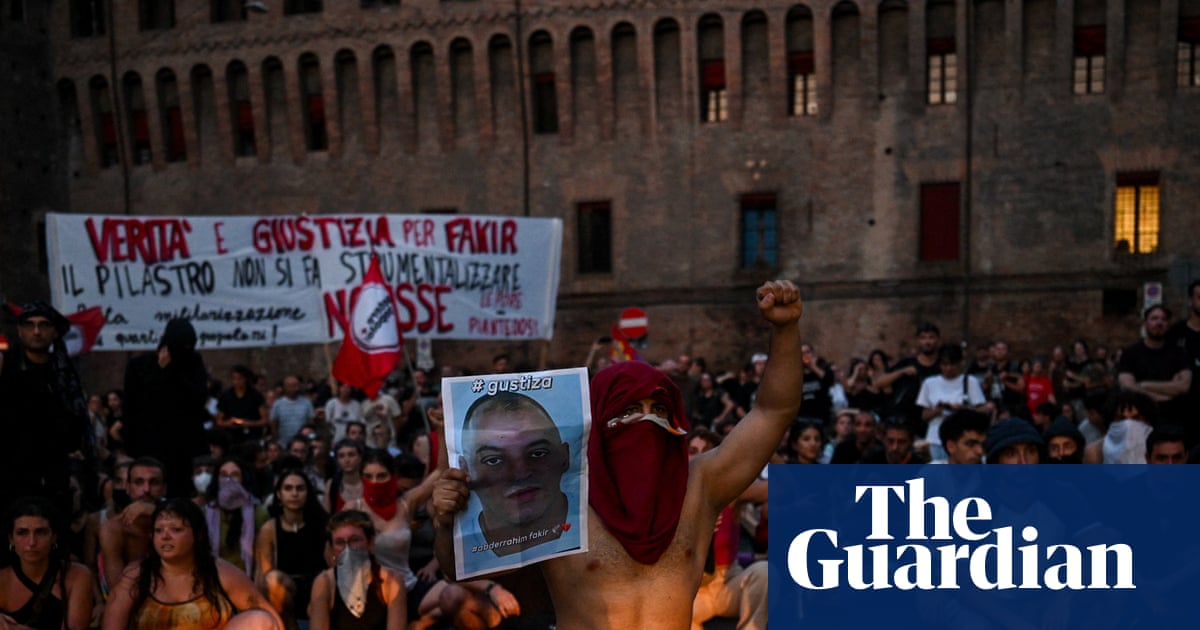 Protests in Italy after Moroccan man dies pleading for help from police
