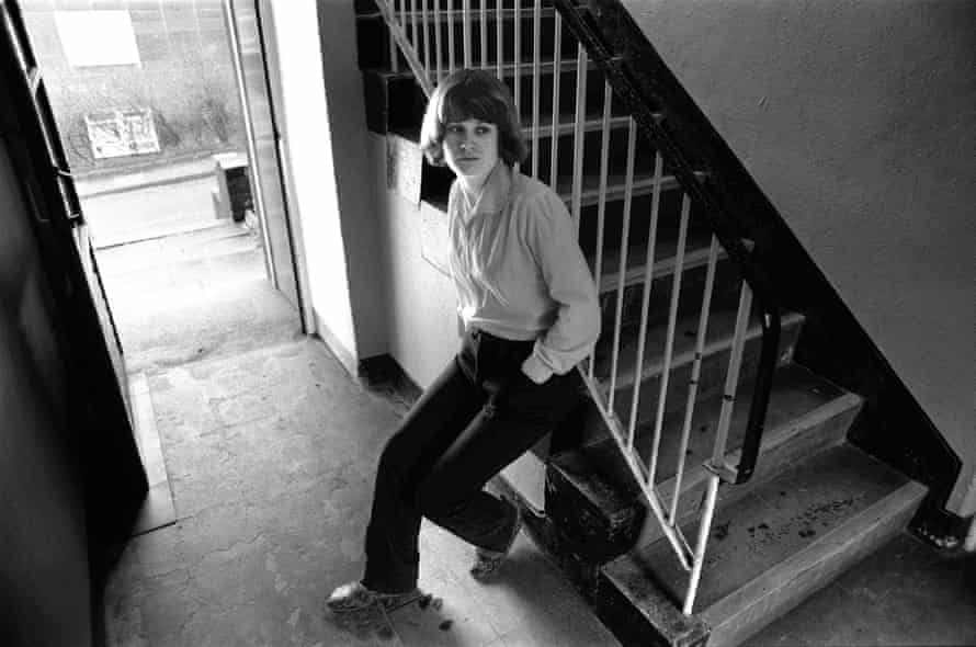 ‘This is life’ … Andrea Dunbar at home on the Buttershaw estate.