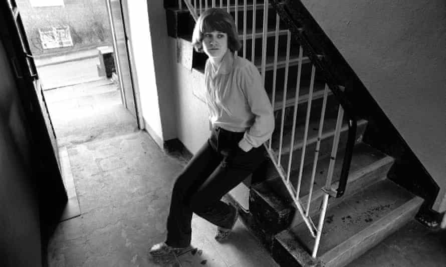 The voice of a generation … playwright Andrea Dunbar, photographed at home on the Buttershaw Estate in the early 1980s.