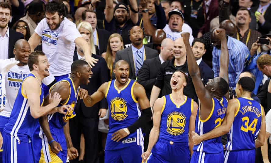 Golden State Warriors Crowned Nba Champions After Easing Past Tired Cavs Golden State Warriors The Guardian