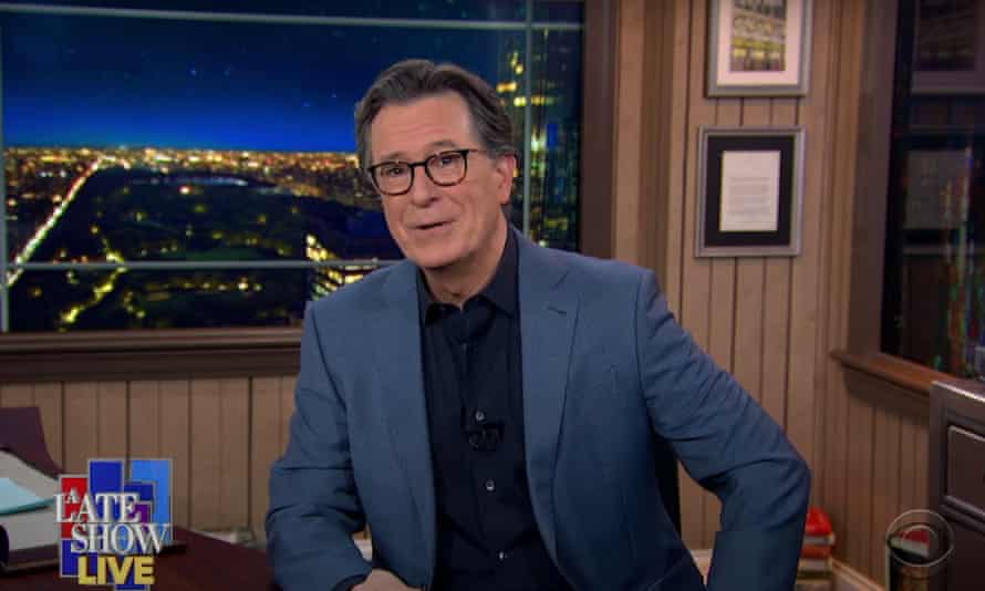 Stephen Colbert on President Joe Biden’s chastened, hopeful inaugural address: “What we saw today was the opposite of gaslighting. Today we were reality-boarded, and I am here for it.”