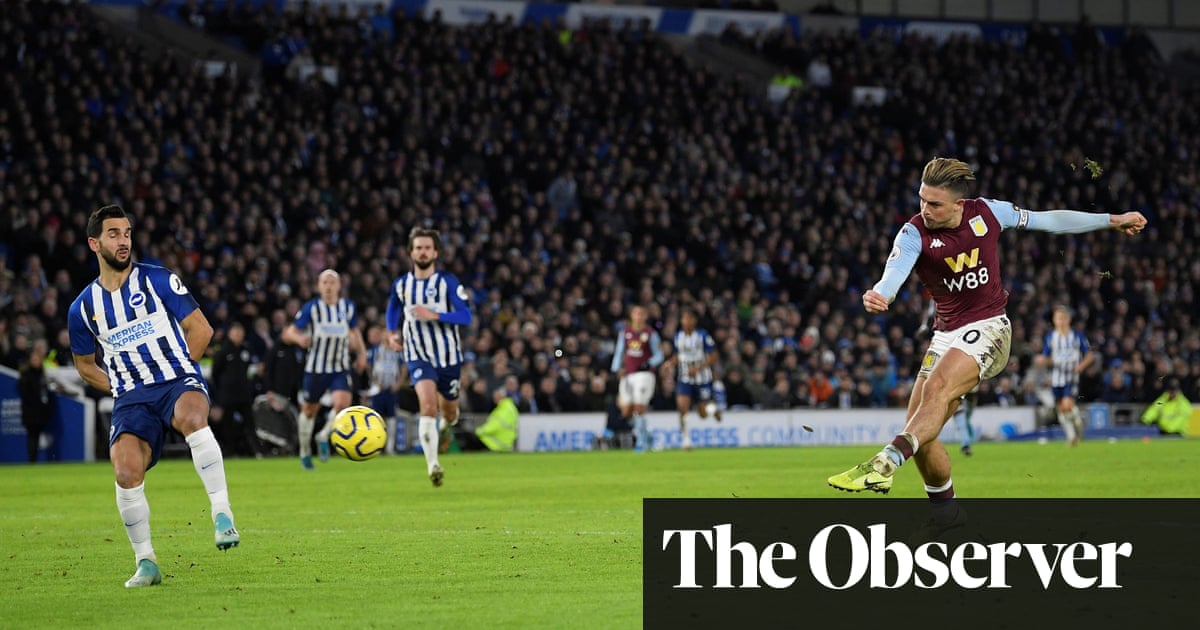 Jack Grealish’s strike earns Aston Villa a priceless point at Brighton